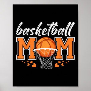 Basketball Mamma Mamma Mor Game Day Basketball Wo Poster