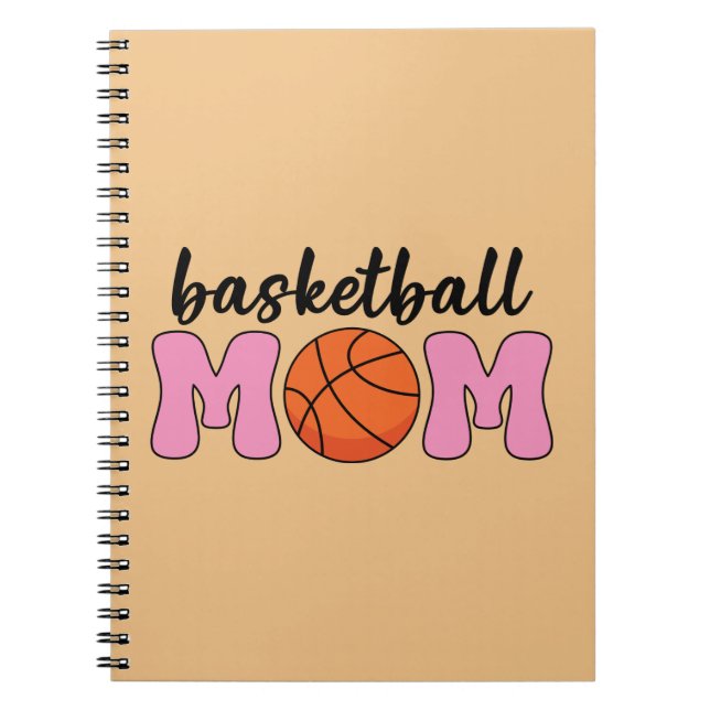 Basketball Mamma Mors dag Anteckningsbok (Framsidan)
