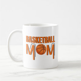 Basketball Mamma Orange boll Sportfantast Kaffemugg