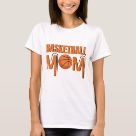 Basketball Mamma Ringar Sportfantast T Shirt