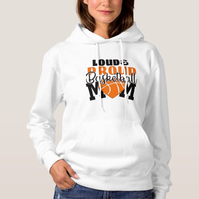 Basketball Mamma T Shirt (Framsida)
