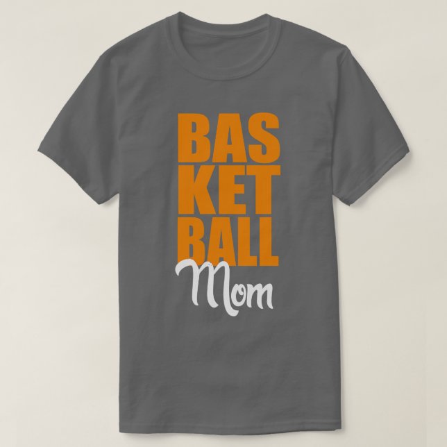 Basketball Mamma T Shirt (Design framsida)