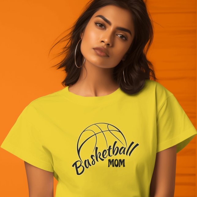 Basketball Mamma T Shirt (Skapare uppladdad)