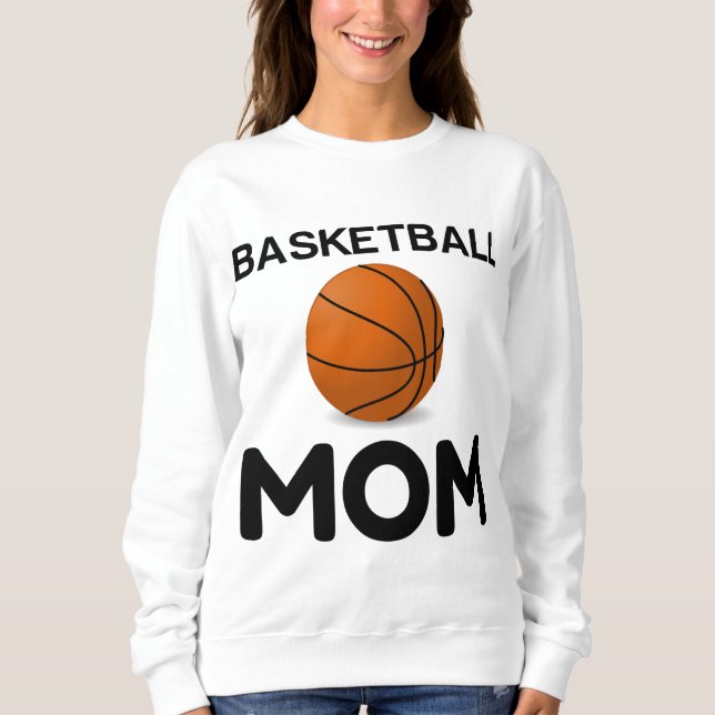BASKETBALL MAMMA T SHIRT (Framsida)