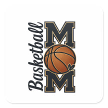 Basketball Mamma Varsity Stil Guld Sportlag Andr