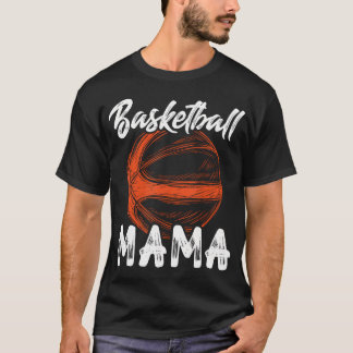 Basketball Mamma Women Family Matching Basketball  T Shirt