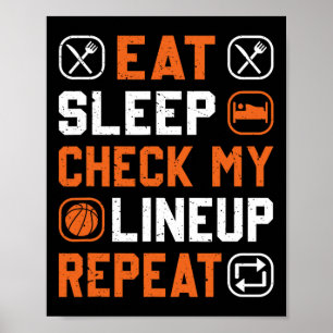 Basketball Manar Boy kolla upp min Basketball Pla Poster