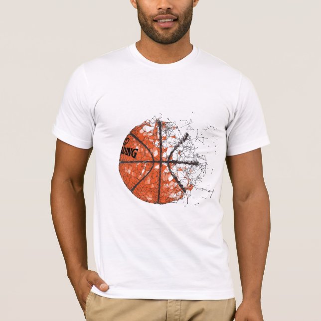 Basketball Manar's Graphic T Shirt (Framsida)