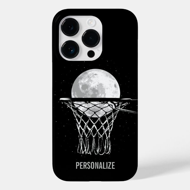 Basketball Måne Fodral-Mate iphone case (Baksida)
