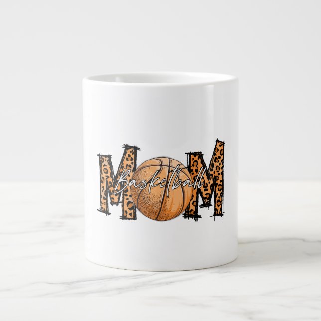 Basketball måne jumbo mugg (Framsidan)