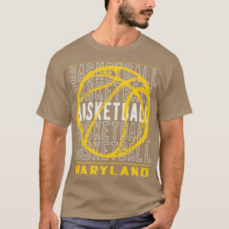 Basketball Maryland T Shirt
