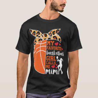 Basketball Mimi Proud Basketball Player Mimi Grand T Shirt
