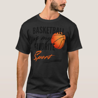 Basketball Min favoritsport T Shirt