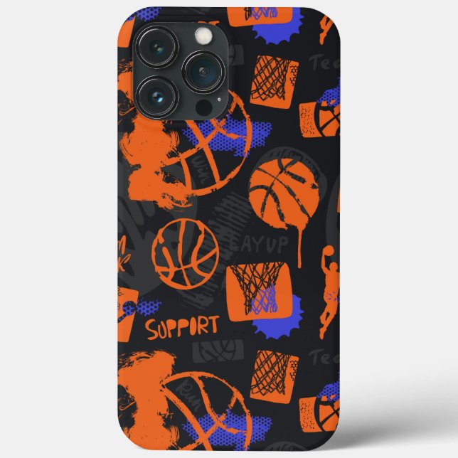 Basketball Mönster (Baksida)