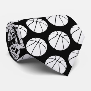 Basketball Mönster Neck Tie Slips