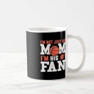 Basketball Mor nummer 1 Fläkt - Basketball Mamma Kaffemugg