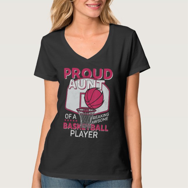 Basketball Moster Bball Player-temacitat T Shirt (Framsida)