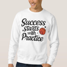 Basketball Motivation Success Practice Quote