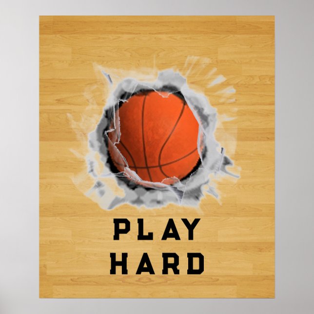 Basketball Motivational Poster (Framsidan)