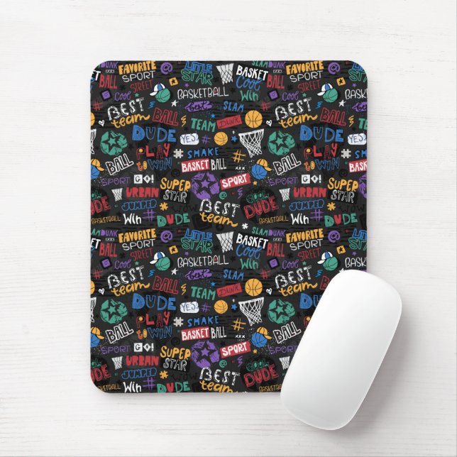 Basketball Mousepad Musmatta (Med mus)