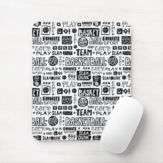 Basketball Mousepad Musmatta (Med mus)
