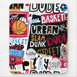 Basketball Mousepad Musmatta
