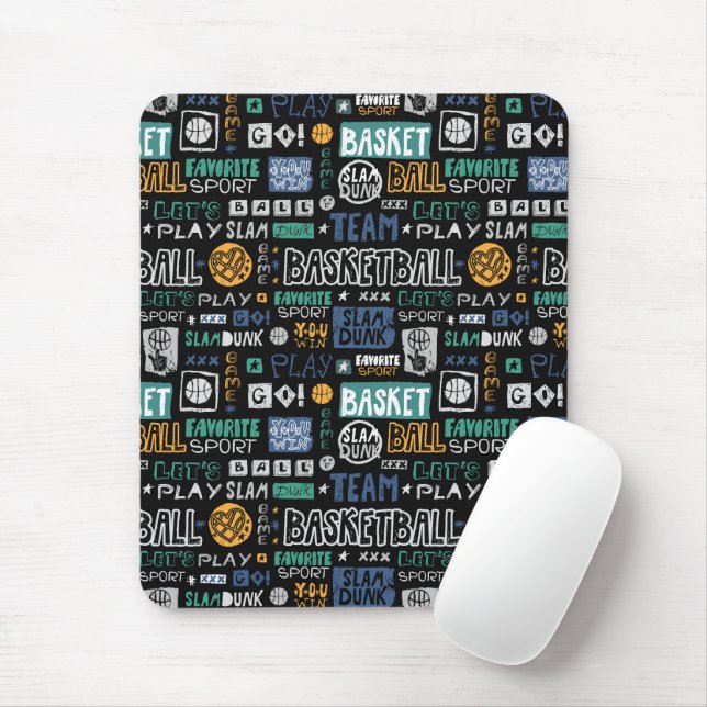Basketball Mousepad Musmatta (Med mus)