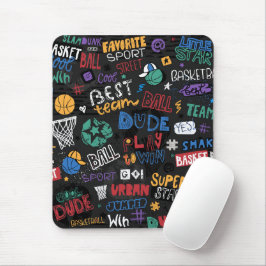 Basketball Mousepad Musmatta