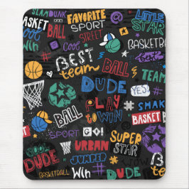 Basketball Mousepad Musmatta