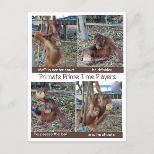 Basketball MVP Ring Jokes Vykort