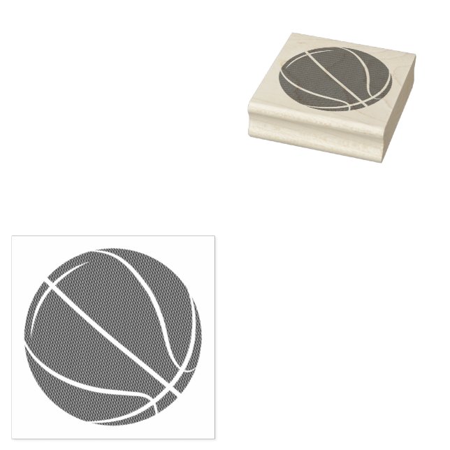 Basketball Namn Stämpel (Stämplad)