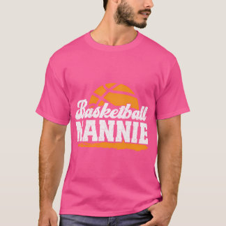 Basketball Nannie Grandma Nannie P T Shirt