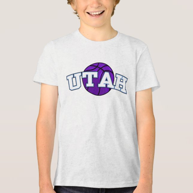Basketball NBA Utah Jazz T Shirt (Framsida)