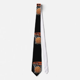 Basketball Neck Tie Slips
