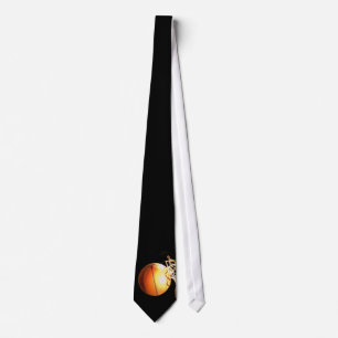 Basketball Neck Tie Slips