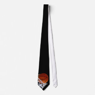 Basketball Neck Tie Slips