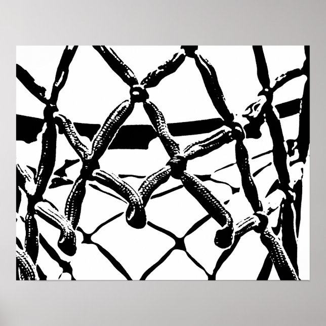 Basketball Net-Poster Poster (Framsidan)