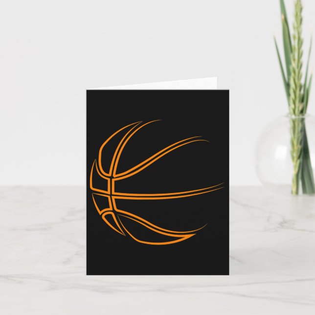Basketball Novelty - Basketball Player Kort (Framsida)