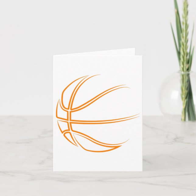 Basketball Novelty - Basketball Player Kort (Framsida)