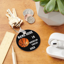 Basketball-nyckelkedjor