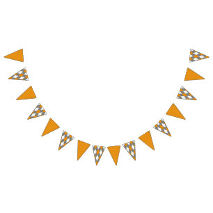 Basketball och Argyle Mönster Vimplar