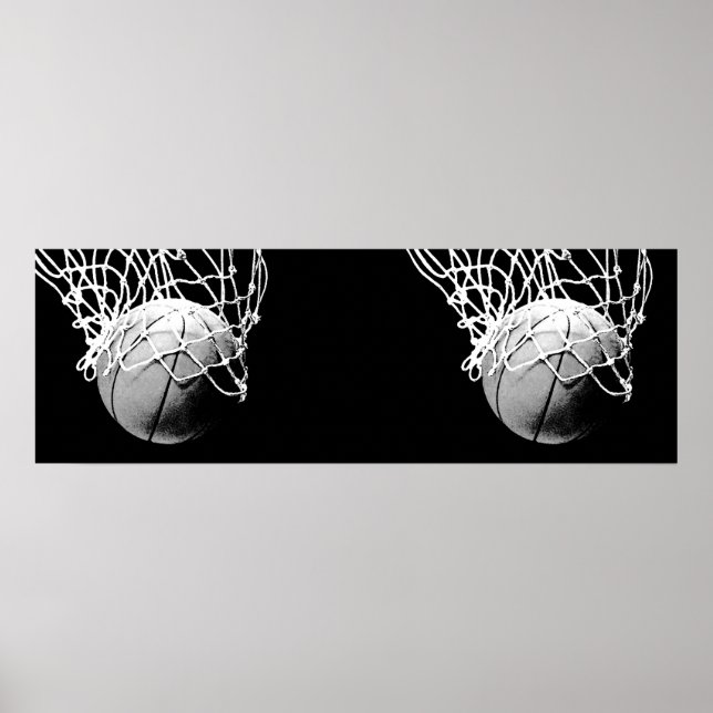 Basketball Panoramic Poster (Framsidan)