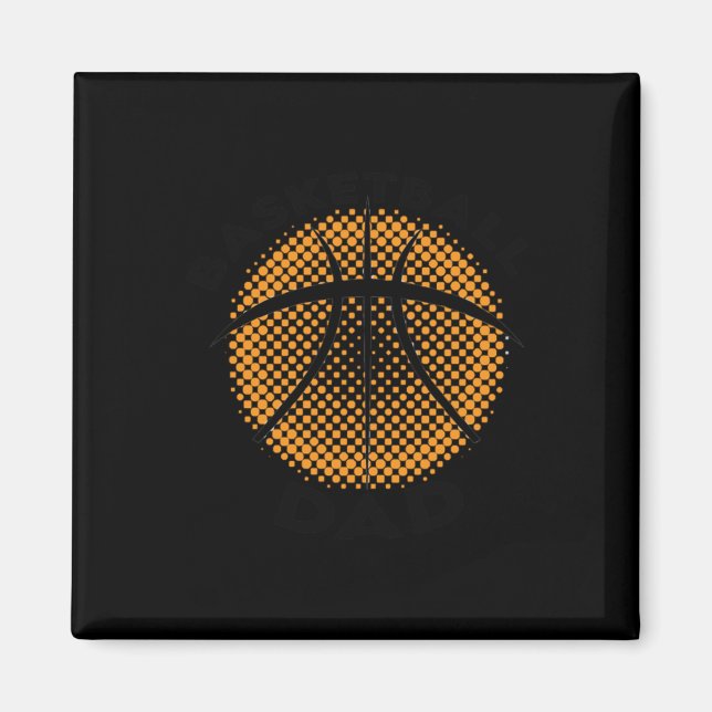Basketball Pappa 1 Magnet (Framsidan)