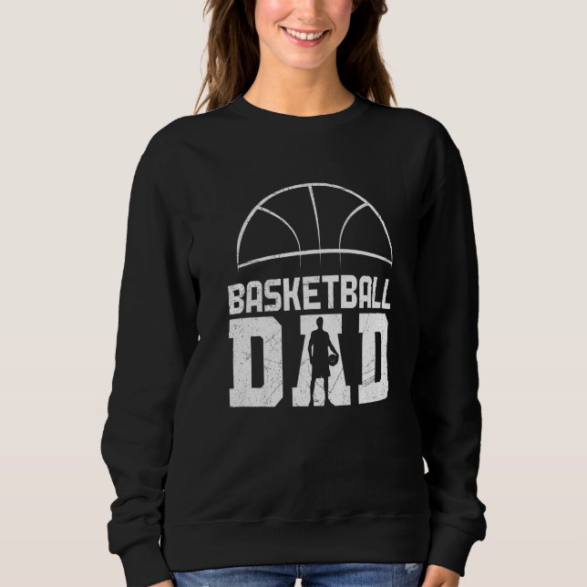 Basketball Pappa 2 T Shirt (Framsida)