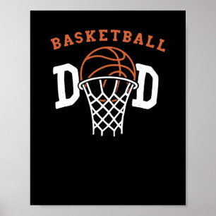 Basketball Pappa. Basketball Coach Poster