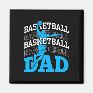 Basketball Pappa Coach Team Match Player Far Dadd Magnet