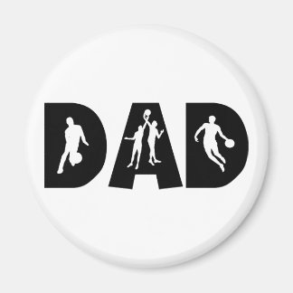 Basketball Pappa Fars dag Magnet
