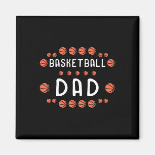 Basketball Pappa Fläkt Bästa pappa Aldrig Hooper Magnet