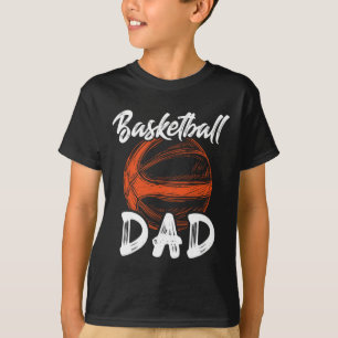 Basketball Pappa För manar Family Matching Basketb T Shirt