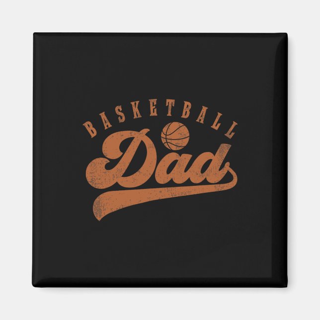 Basketball Pappa Magnet (Framsidan)